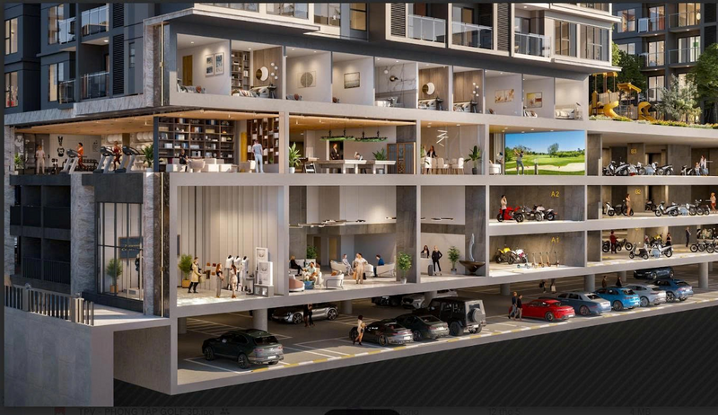 Tháp 11 được ưu ái khi sở hữu hệ tiện ích đa tầng