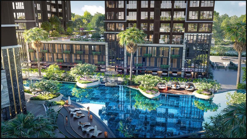 Điểm nhấn của The Privé chính là hệ tiện ích tầng 4, đặc quyền chỉ hiện diện ở 4/12 tháp toàn dự án