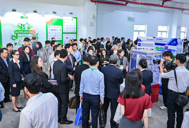 Supplier Day 2025 thu hút 30 doanh nghiệp trong các lĩnh vực cơ khí, mỹ phẩm, thiết bị y tế, may mặc, phụ trợ… tham gia. Ảnh: CTV