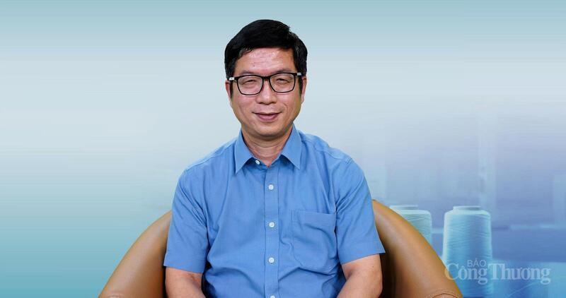 De heer Hoang Xuan Hiep - Rector van de Universiteit voor Industrie en Handel van Hanoi. Foto: Quoc Chuyen