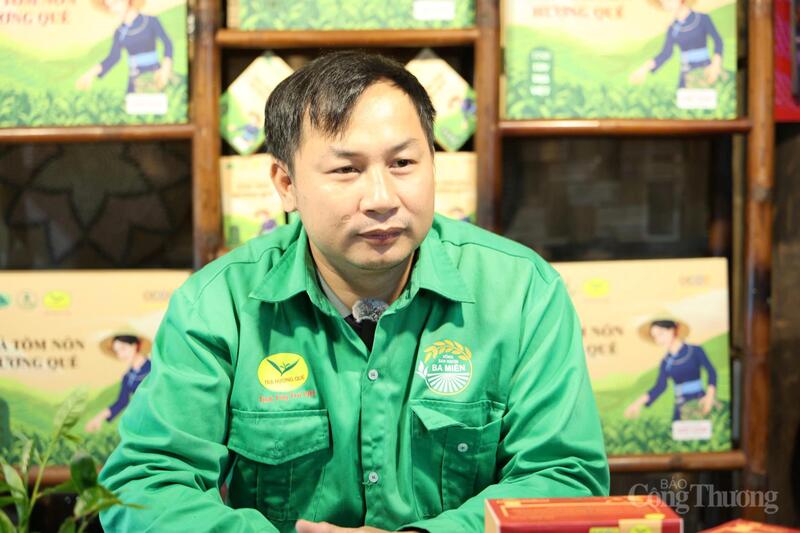 Ông Tống Văn Viện, Chủ tịch kiêm Giám đốc HTX nông sản Phú Lương (Thái Nguyên).