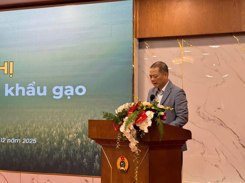 Cục trưởng Cục Xuất nhập khẩu – Bộ Công Thương Nguyễn Anh Sơn chủ trì Hội nghị (Ảnh: Cục Xuất nhập khẩu)