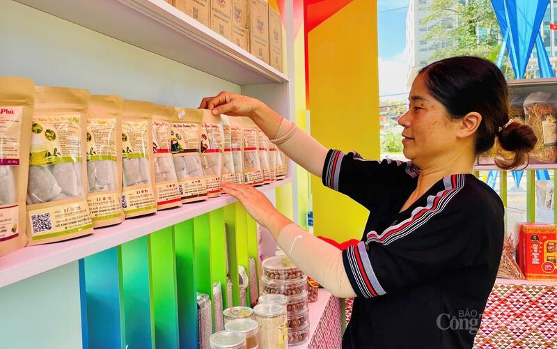 Nông sản địa phương như tiêu, cà phê, mật ong, rau màu, trái cây... sẽ được giới thiệu tới người dân và du khách. Ảnh: Hiền Mai