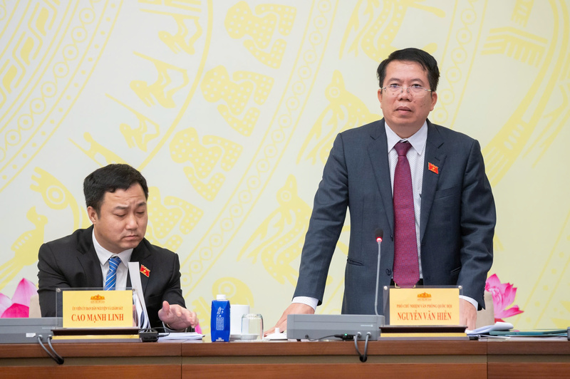 Phó Chủ nhiệm Văn phòng Quốc hội Nguyễn Văn Hiển