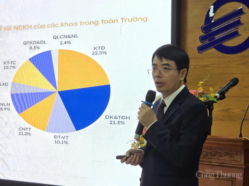 TS Chu Việt Thức - Trưởng phòng Quản lý khoa học và Hợp tác quốc tế, EPU