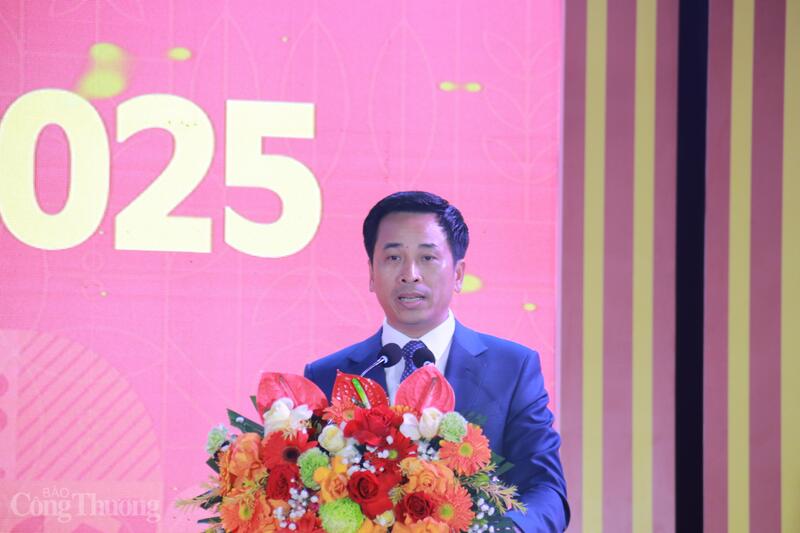 Ông Nguyễn Ánh Dương, Phó Giám đốc Sở Công Thương Hà Nội phát biểu