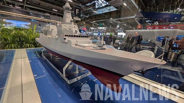 Khinh hạm lớp FREMM. Ảnh: Naval News.