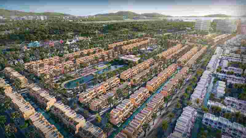 Phối cảnh phân khu Sông Town - bất động sản biển sở hữu lâu dài, "viên kim cương" quý giá bên bờ biển Bãi Dài