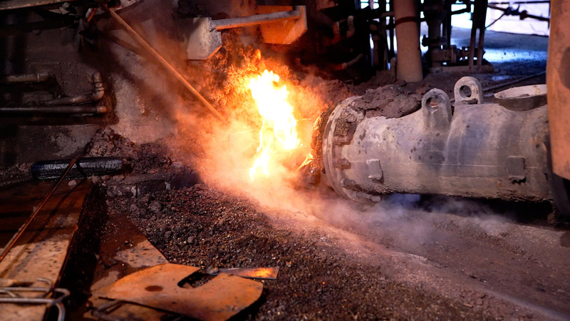 Công trình nâng cấp lò cao số 2. Ảnh: Thái Mạnh