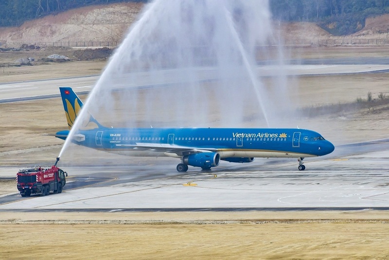 Chuyến bay đầu tiên từ TP. Hồ Chí Minh dự kiến hạ cánh tại Cảng hàng không Điện Biên vào lúc 11 giờ 55 phút ngày 24/12/2025. Ảnh: Vũ Lợi