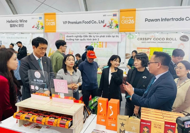 Nhiều doanh nghiệp Đắk Lắk cũng chủ động tìm kiếm đối tác Hàn Quốc