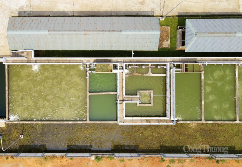 Quy trình xử lý chất thải được thiết kế khoa học và khép kín nhằm loại bỏ tối đa các chất gây ô nhiễm trước khi thải ra môi trường. Ảnh: KCN Phú Vinh