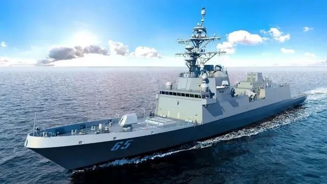 Mô hình của tàu khu trục hạng nhẹ mới dành cho Hải quân Hoa Kỳ. Ảnh: Naval news