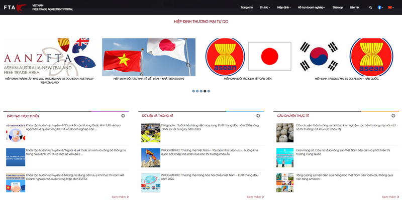 Cổng FTAP đã trở thành “địa chỉ đỏ” cung cấp thông tin hữu ích, đóng vai trò quan trọng trong việc phổ biến và ứng dụng các FTA vào thực tế.