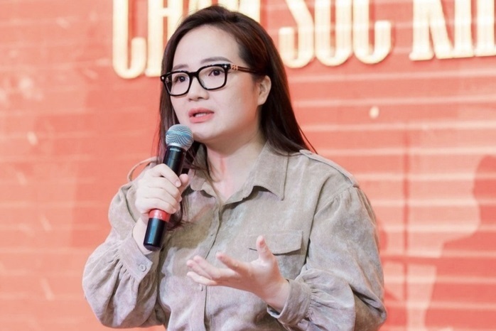 Hoàng Thị Hường khi chưa bị khởi tố. Ảnh: N.H