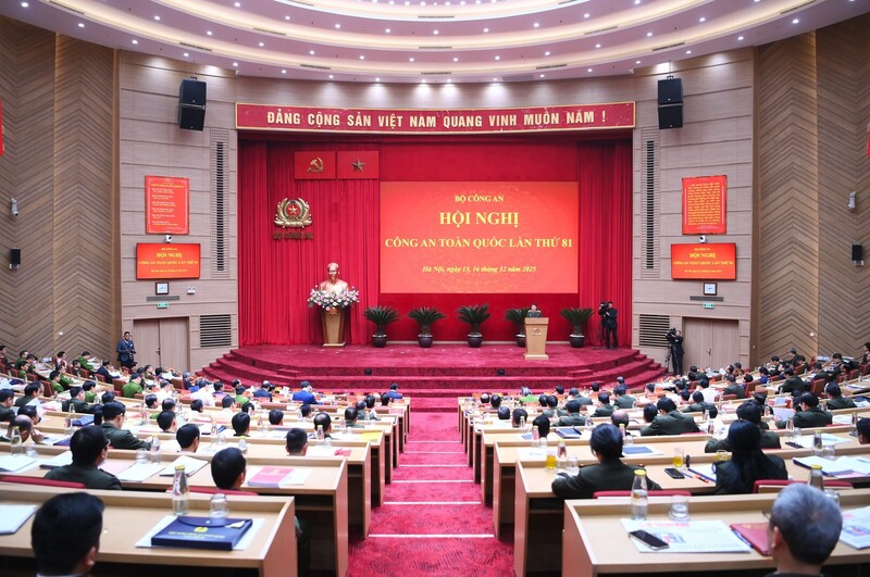 Toàn cảnh khai mạc Hội nghị. Ảnh: Bộ Công an