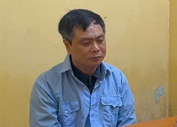 Bị can Phạm Văn Long. Ảnh: Công an TP. Hà Nội.