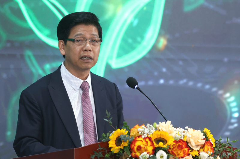 Ông Phạm Văn Hoành, Tổng Biên tập Báo Tài chính Đầu tư phát biểu khai mạc hội thảo. Ảnh: Lam Phong