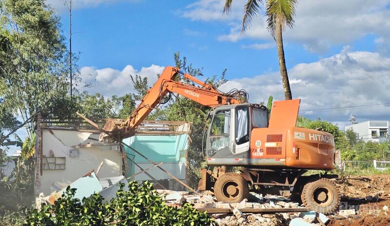 Đến ngày 15/12, 100% mặt bằng đã được bàn giao cho đơn vị thi công. Ảnh: Hiền Mai