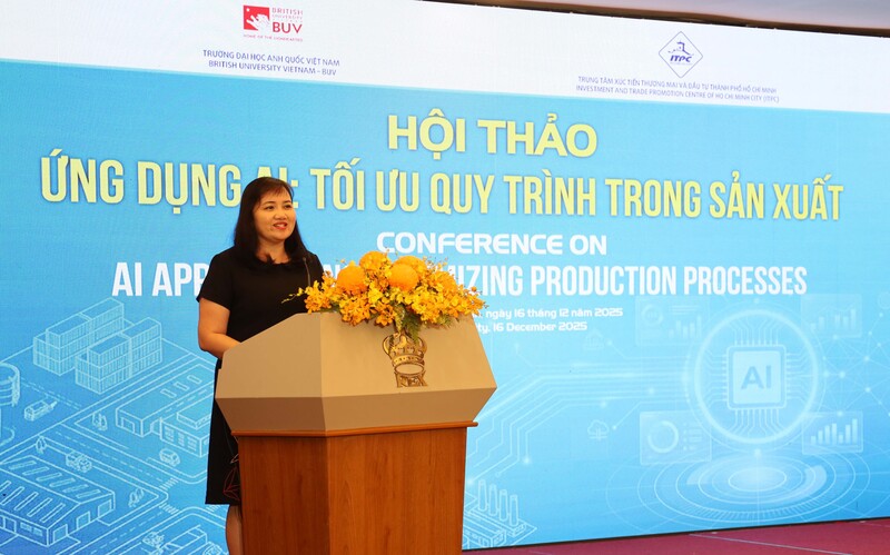Bà Cao Thị Phi Vân - Phó Giám đốc ITPC. Ảnh: Minh Khuê.
