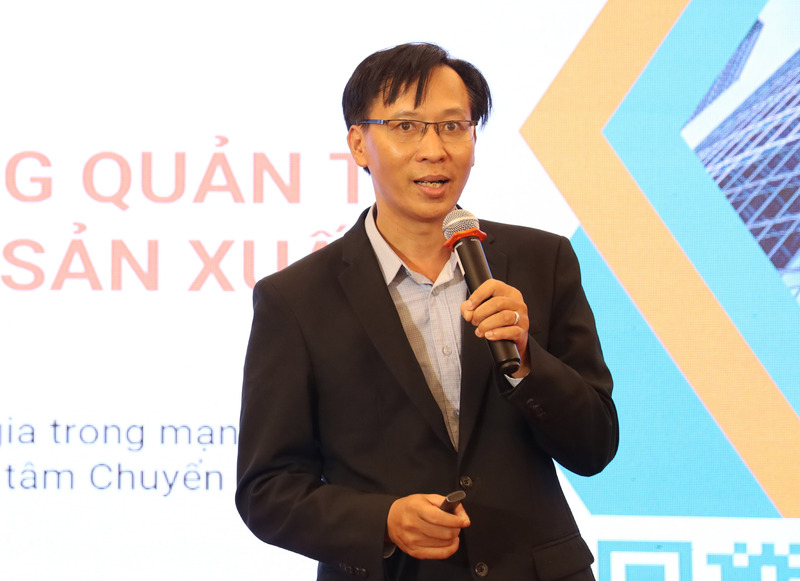 Ông Hoàng Văn Tam - nhà sáng lập kiêm Giám đốc điều hành Công ty Digitech Solutions. Ảnh: Minh Khuê.