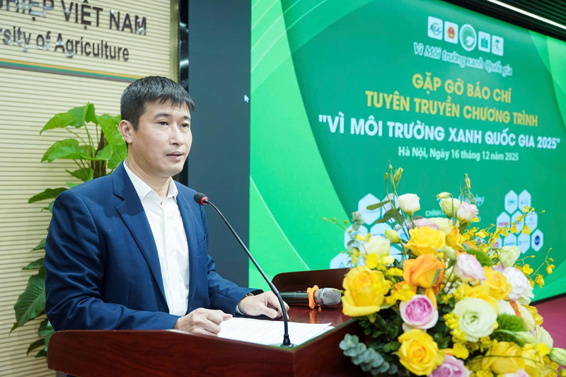 TS. Hoàng Hiệp, Viện trưởng Viện Nghiên cứu tăng trưởng xanh (Học viện Nông nghiệp Việt Nam). Ảnh: Bảo Thắng