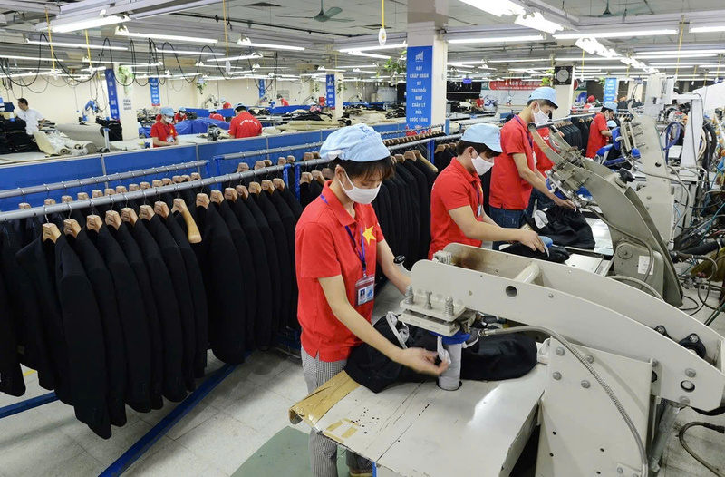 Dự báo, kim ngạch xuất khẩu toàn ngành dệt may năm 2025 ước đạt khoảng 46 tỷ USD, tăng 5,6% so với năm 2024. Ảnh minh họa