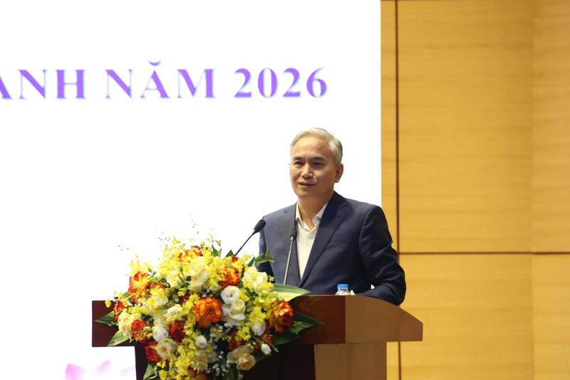 Tổng giám đốc Tập đoàn Vũ Anh Tuấn phát biểu kết luận hội nghị