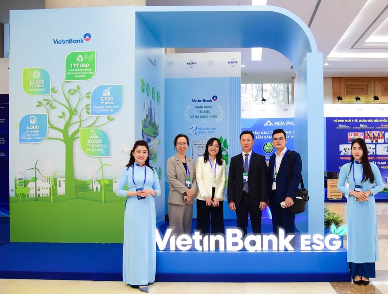 ធនាគារ VietinBank បានចូលរួមក្នុងព្រឹត្តិការណ៍ VEPF ជាមួយនឹងស្តង់មួយដែលមានប្រធានបទ 