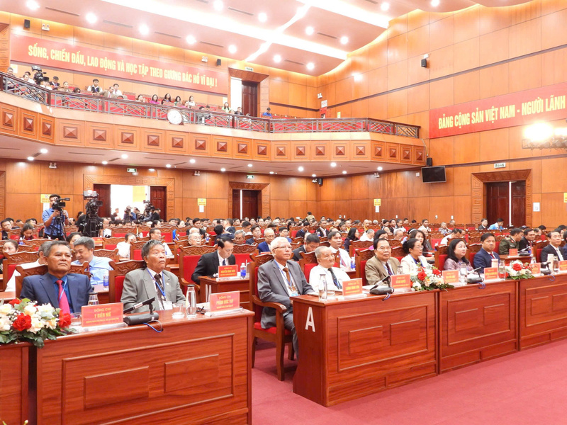 Các đại biểu tham dự Đại hội đại biểu Mặt trận Tổ quốc Việt Nam tỉnh Đắk Lắk lần thứ I, nhiệm kỳ 2025-2030. Ảnh: Bảo Trung