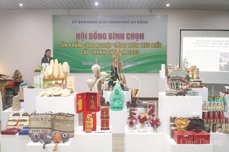 Các sản phẩm đăng ký tham gia bình chọn sản phẩm công nghiệp nông thôn tiêu biểu Đà Nẵng năm 2025 vượt trội về chất lượng, mẫu mã, chủng loại