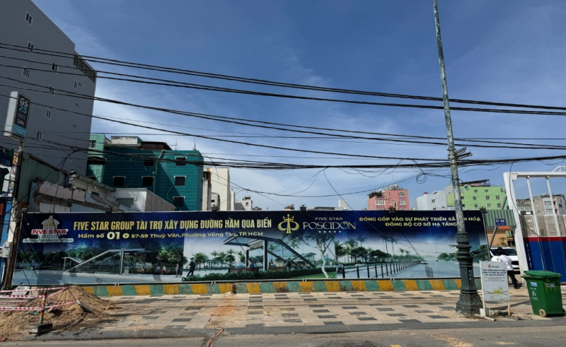 Tập đoàn Năm Sao (FIVE STAT GROUP) đã quyết định chi hàng trăm tỷ đồng tài trợ cho Vũng Tàu ưu tiên thi công 2 tuyến đường hầm qua biển.