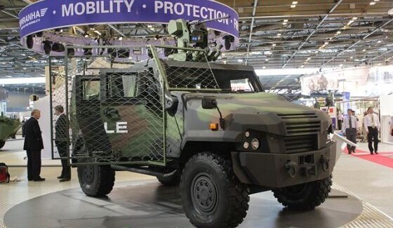 Xe bọc thép Eagle V. Ảnh: Defense News