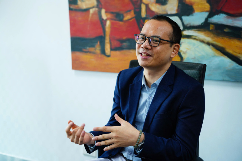 Ông Nguyễn Minh Khôi - Giám đốc Tư vấn của Viện Tony Blair tại Việt Nam. Ảnh: Thái Mạnh.