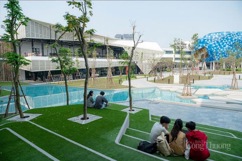 Khuôn viên Trường Đại học Anh quốc Việt Nam.