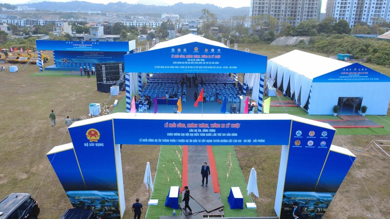 Ngày 19/12 khởi công dự án đường sắt trọng điểm quốc gia. Ảnh: Hà Thắng