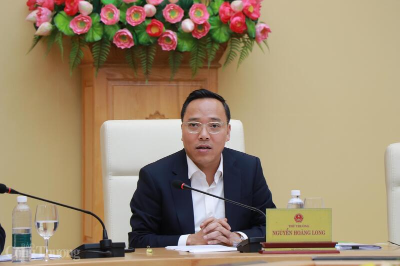 Thứ trưởng Bộ Công Thương Nguyễn Hoàng Long. Ảnh: Thanh Tuấn.
