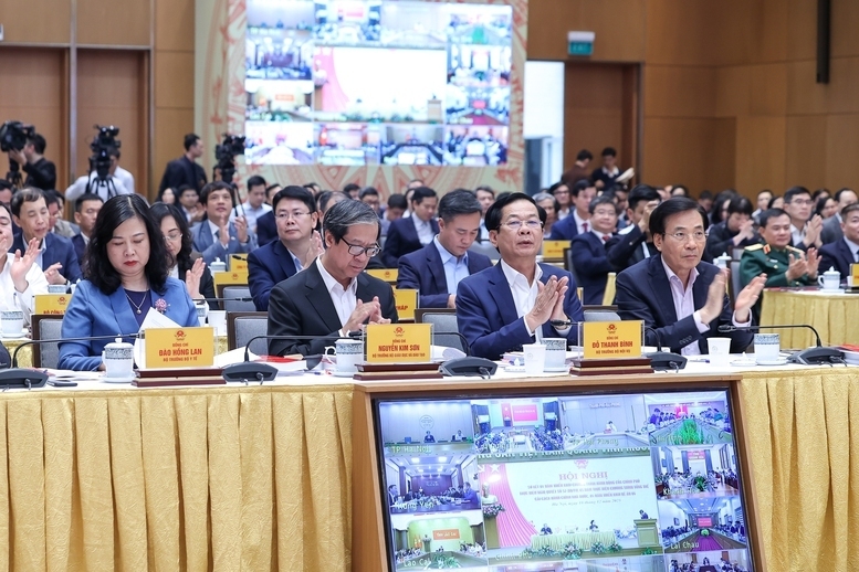 Các đại biểu tham dự Hội nghị - Ảnh: VGP/Nhật Bắc