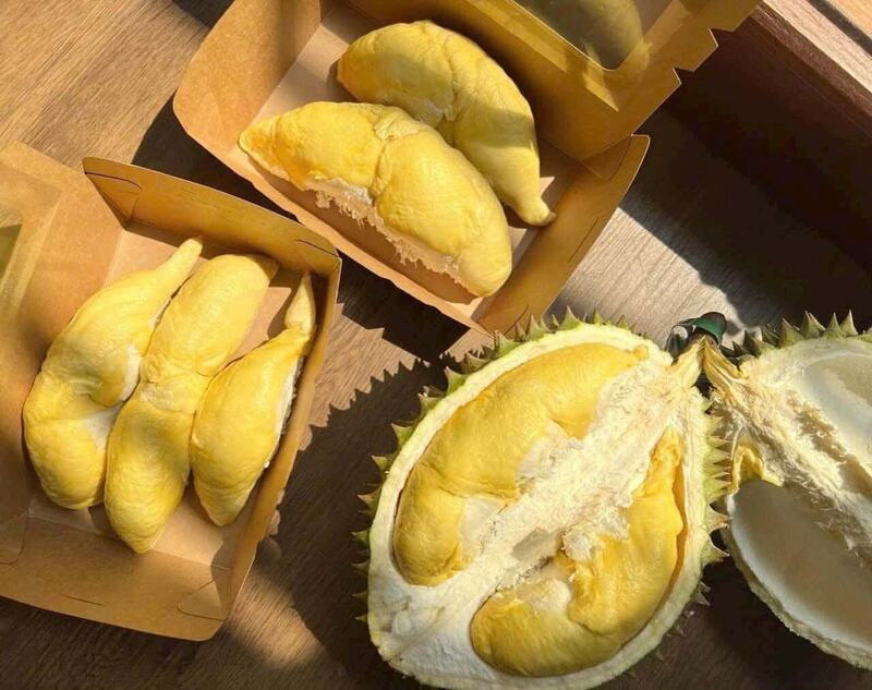 Sầu riêng cũng là một trong những ngành hàng nông sản chủ lực của địa phương.