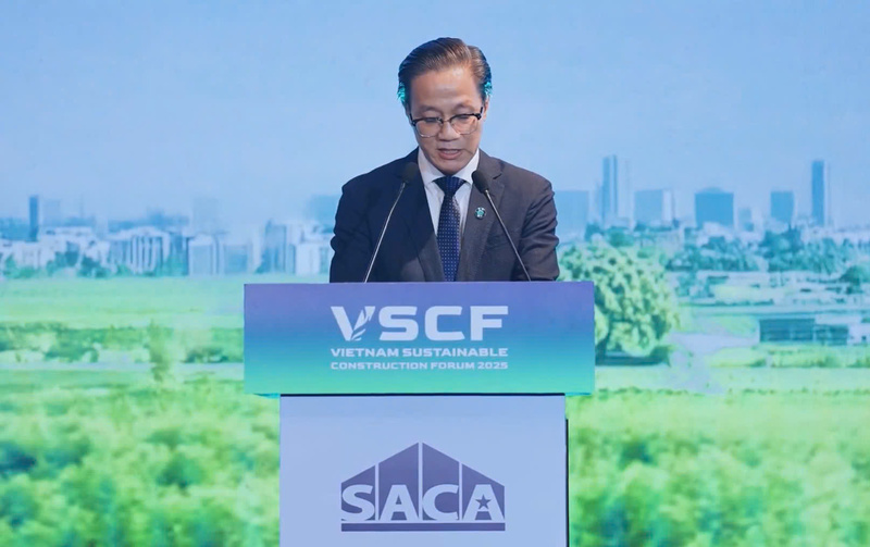 Ông Đinh Hồng Kỳ, Chủ tịch Hiệp hội Xây dựng và Vật liệu xây dựng TP. Hồ Chí Minh (SACA)