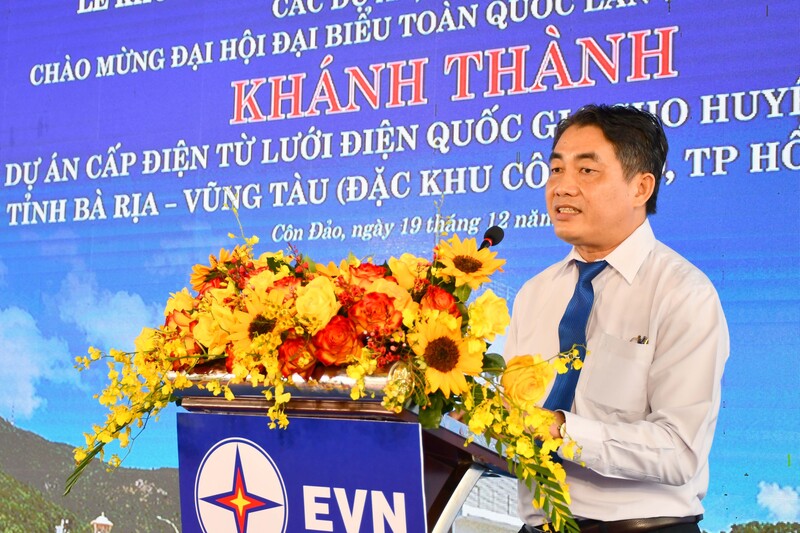 Ông Nguyễn Văn Mạnh - Phó Chủ tịch Đặc khu Côn Đảo. Ảnh: Minh Khuê.