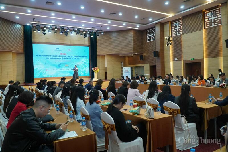 Hội nghị kết nối cung cầu và thúc đẩy tiêu thụ sản phẩm Việt, sản phẩm địa phương trên các sàn thương mại điện tử, nền tảng số năm 2025.