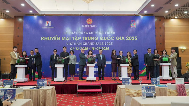 Chương trình Khuyến mại tập trung quốc gia 2025 sẽ kéo dài đến 18/1/2026. Ảnh: XTTM
