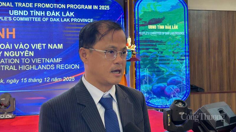 Ông Nguyễn Hải Triều – Phó Giám đốc Sở Công Thương Đắk Lắk. Ảnh: Vũ Long