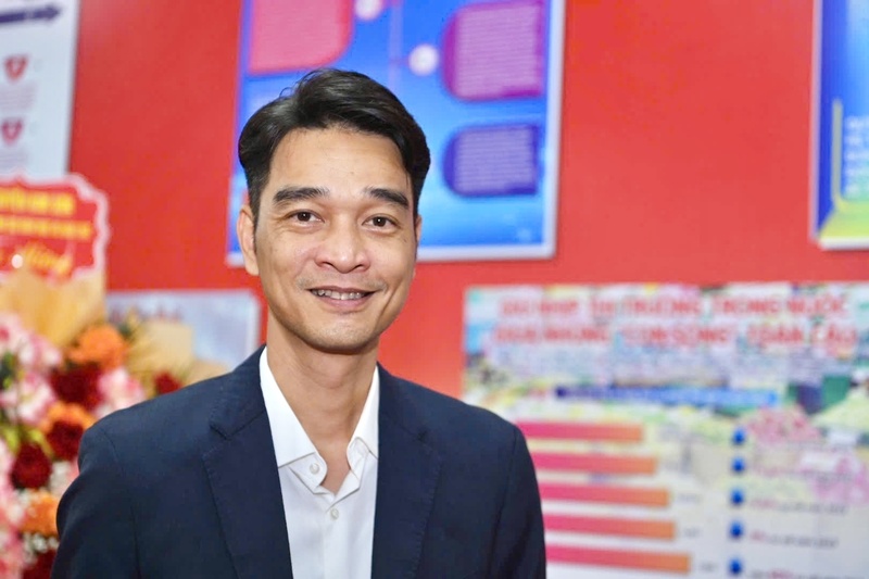 Ông Võ Trung Hiếu, Giám đốc Kinh doanh quốc tế của Công ty Cổ phần sữa Việt Nam (Vinamilk). Ảnh: Nam Nguyễn