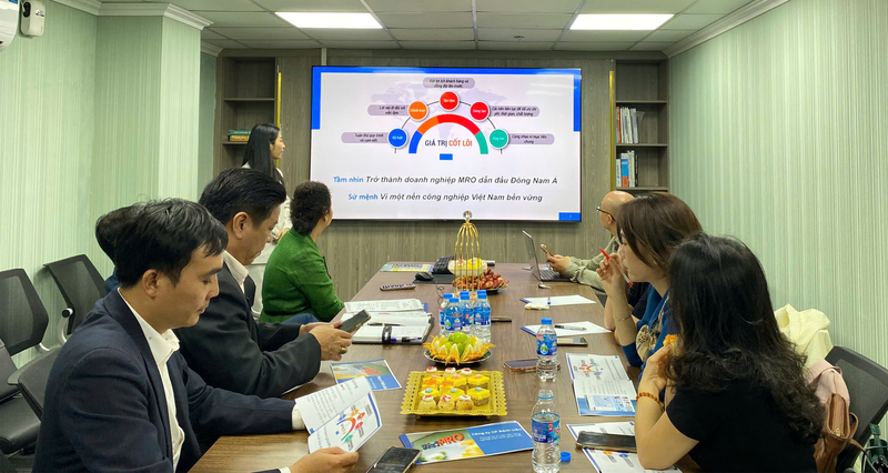 Công ty CP Bách Liên đặt mục tiêu trở thành doanh nghiệp MRO dẫn đầu Đông Nam Á. Ảnh: Nguyên Trang