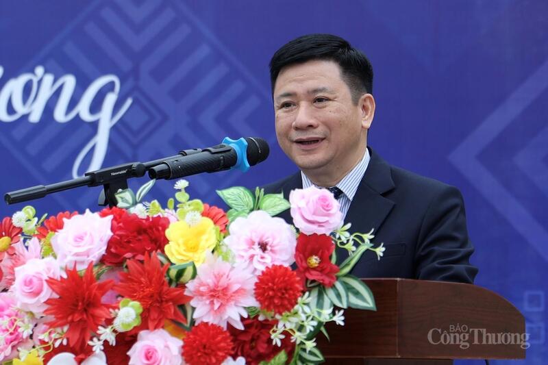 Ông Hoàng Đức Sơn, Phó Bí thư Thường trực Đảng ủy Tập đoàn Bưu chính Viễn thông Việt Nam. Ảnh: Quỳnh Trang