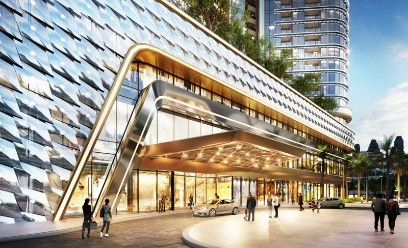 Công trình hội tụ các giá trị sống, làm việc, nghỉ dưỡng, mua sắm và giải trí theo chuẩn mực quốc tế.