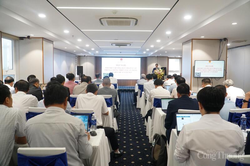 Hội nghị phổ biến hướng dẫn pháp luật phòng, chống thiên tai, an toàn đập, hồ chứa năm 2025.