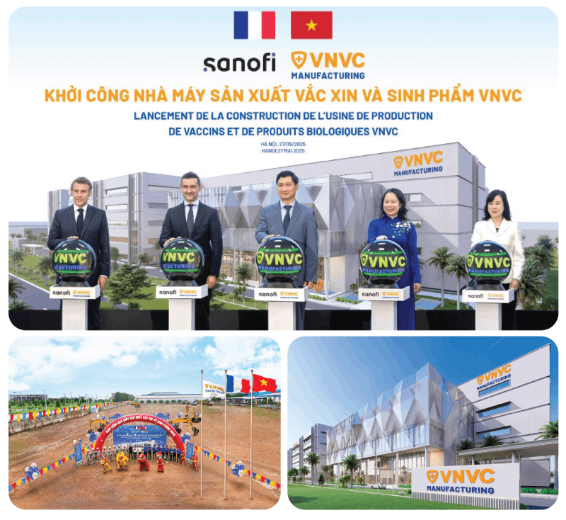 VNVC đầu tư lớn, xây dựng nhà máy sản xuất vaccine và sinh phẩm tiên tiến, nỗ lực hướng tới mục tiêu dài hạn vì an ninh y tế quốc gia.
